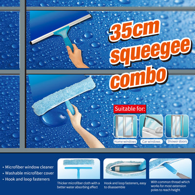 MR.SIGA Professional Window Cleaning Combo - A Must-Have for Your Bathroom!