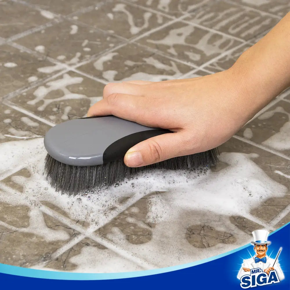 MR.SIGA Multi-Purpose Heavy Duty Scrub Brush - Pack of 2