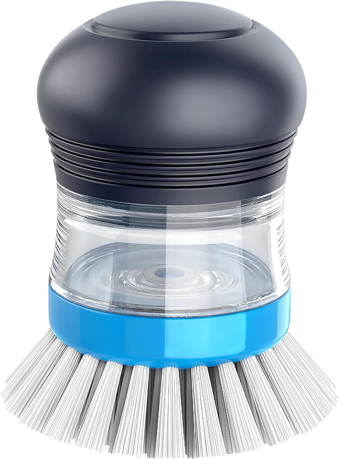 Dish Scrub Brush – Küchenreinigungswerkzeug, ergonomischer Griff | Reinigung von Geschirrspülern, Waschbecken und Pfannenwäsche, kompaktes Design der Borsten, hilft bei der Hygiene D