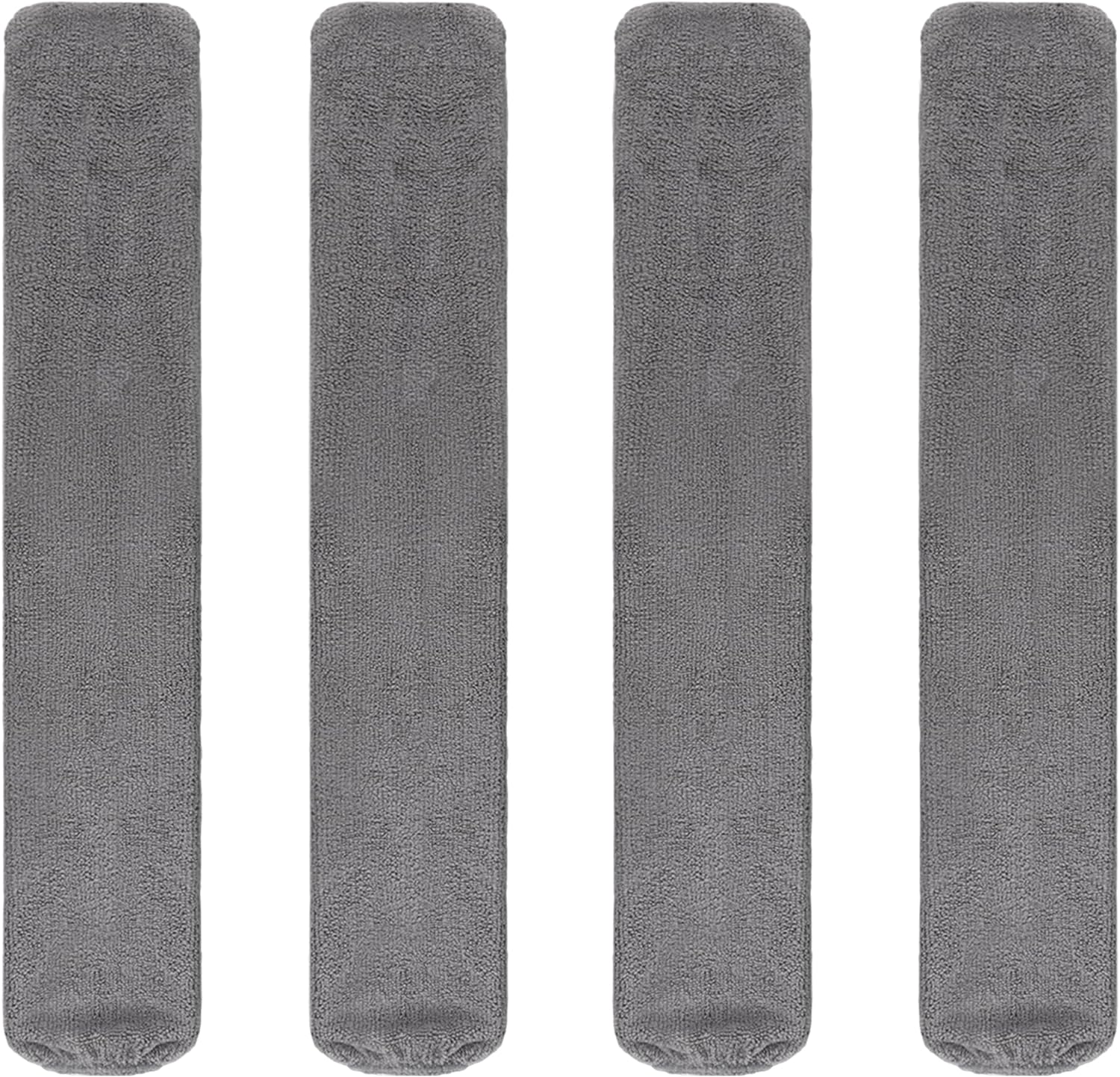 MR.SIGA Microfiber Long Duster Refills, Detachable and Washable Duster for Gap Cleaning, 4 Pack