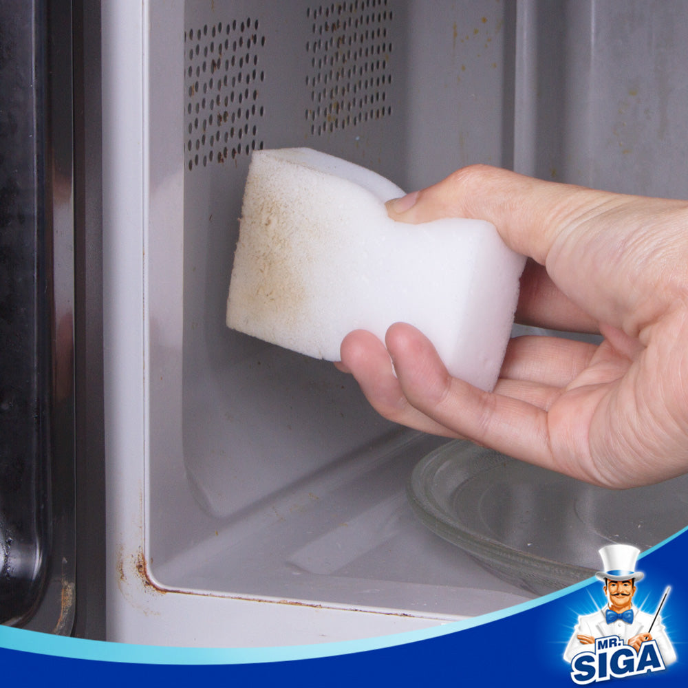 MR.SIGA Melamine Eraser Sponge, Magic Eraser Cleaning Pads, 12 Count, Size 3.1" x 2" x 1"