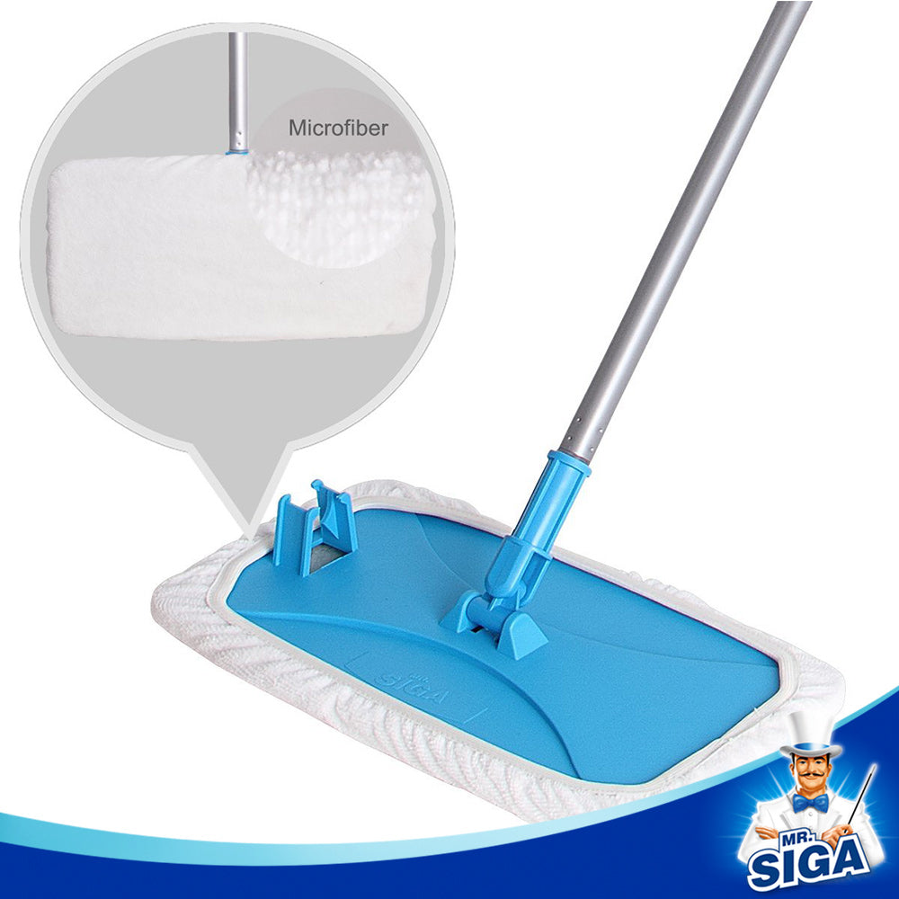 Mr.siga Large surface mop microfiber refills, Pack of 3