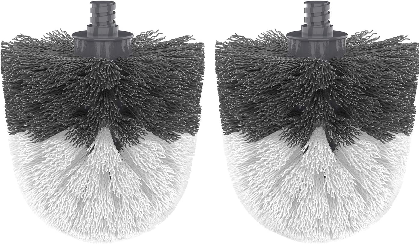 MR.SIGA Premium Toilet Bowl Brush Replacement Head, 2 Pack