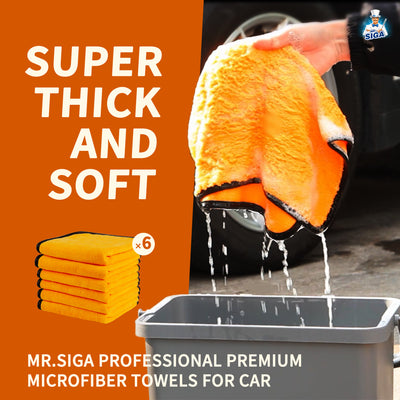 Why are microfiber towels being increasingly accepted to wash cars ?