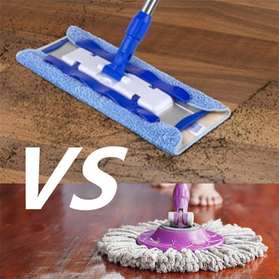 MR.SIGA Microfiber Mop vs. Traditional Circular Mop: A Cleaning Showdown