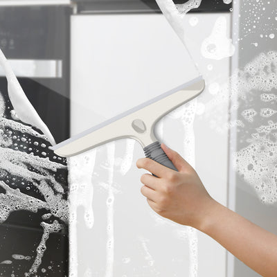 Crystal Clear: Why MR.SIGA's Multi-Purpose Silicon Squeegee Is Your Essential Tool for a Spotless Bathroom