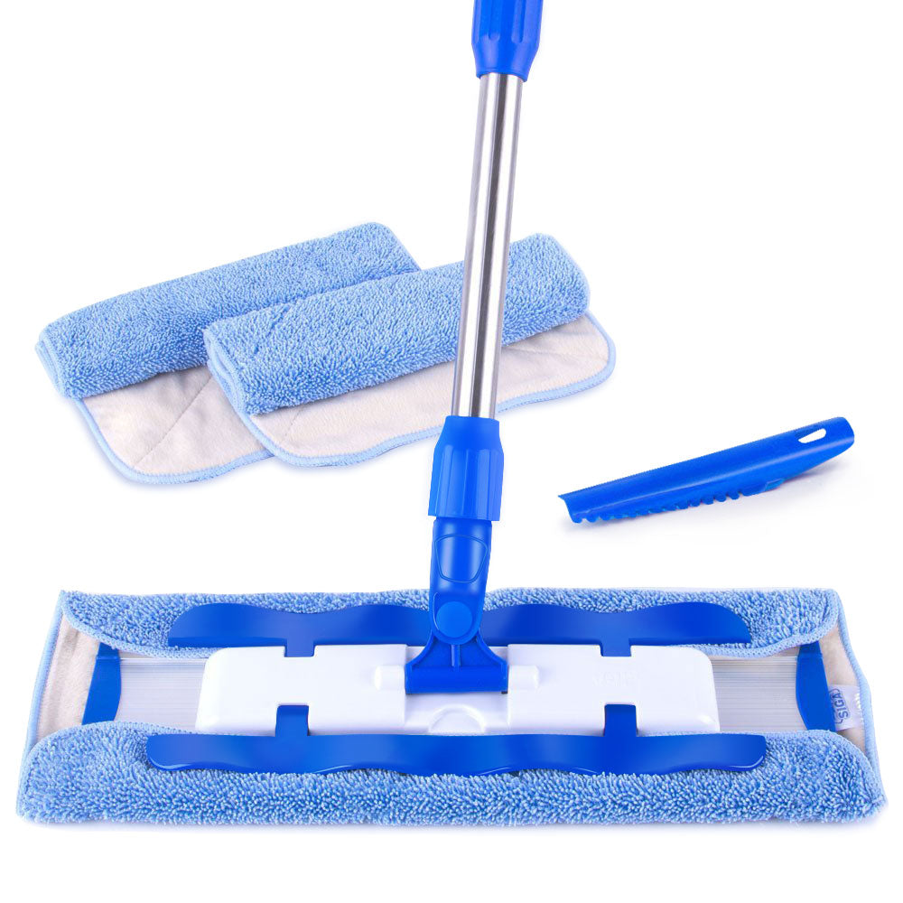 MR. SIGA Microfiber Mop: Your Key to Sparkling Floors with Minimal Effort!