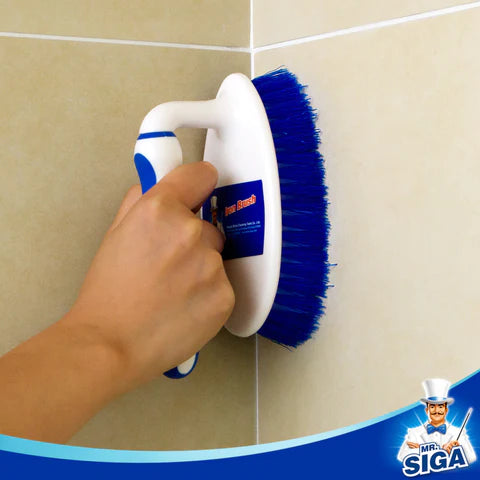 MRSIGA Heavy Duty Scrub Brush with Grip,you will love it