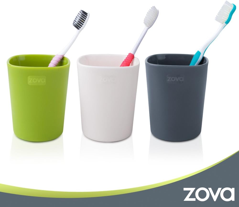 ZOVA Bathroom Tumbler 340ml, 3 pieces
