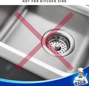 MR.SIGA Bathroom Sink Strainer, Utility, Slop, Bathtub Lavatory Sink Drain Strainer Hair Catcher, Stainless Steel Shower Drain Strainer, 3 Pack