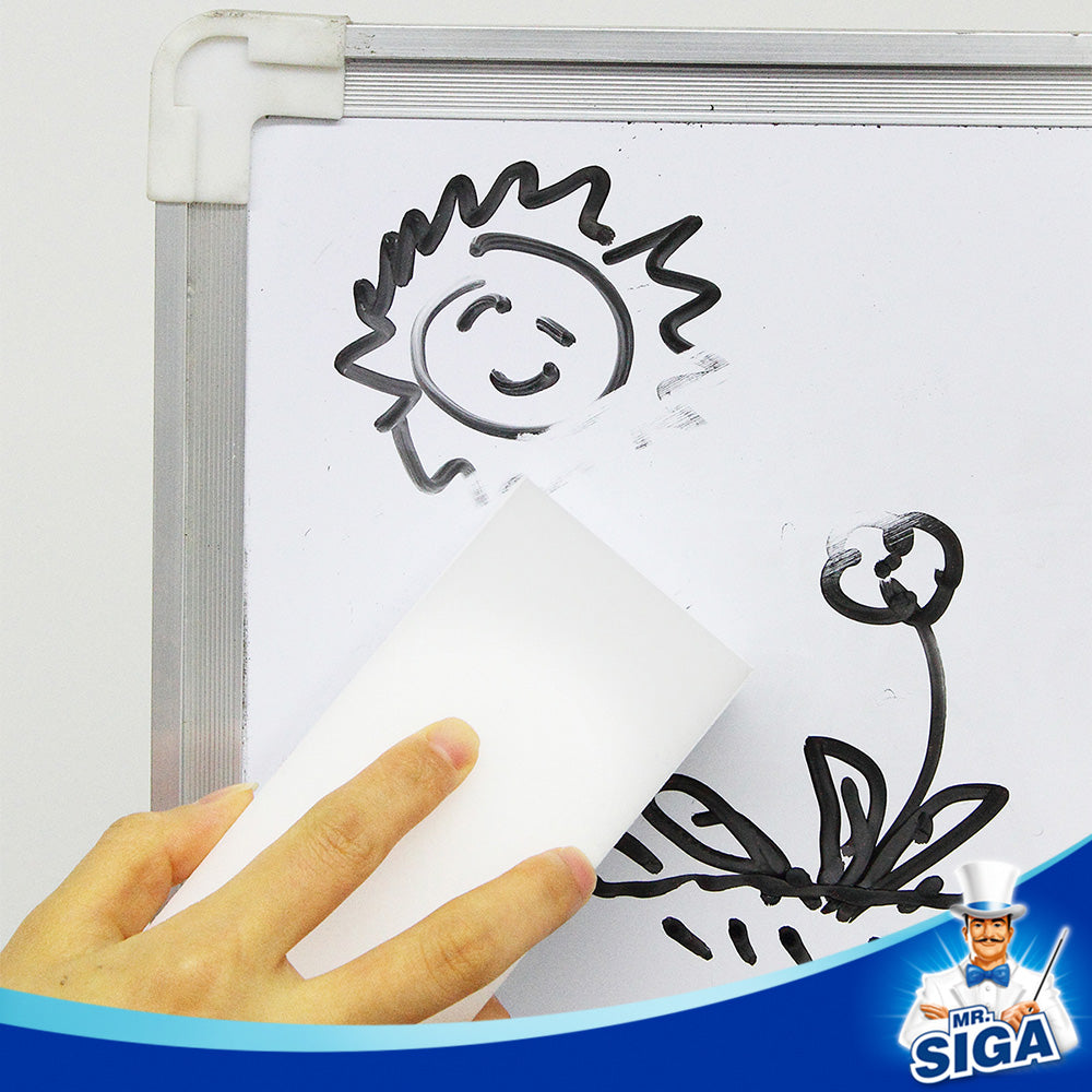 MR.SIGA Melamine Eraser Sponge, Magic Eraser Cleaning Pads, 12 Count, Size 3.1" x 2" x 1"