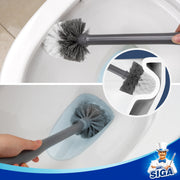 MR.SIGA Toilet Bowl Brush and Holder, with Solid Handle and Durable Bristles