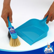 MR. SIGA Dustpan and Brush Set, Pack of 2