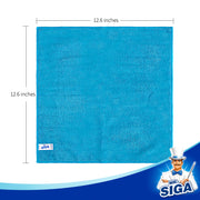 MR.SIGA Microfiber Cleaning Cloth,Pack of 12