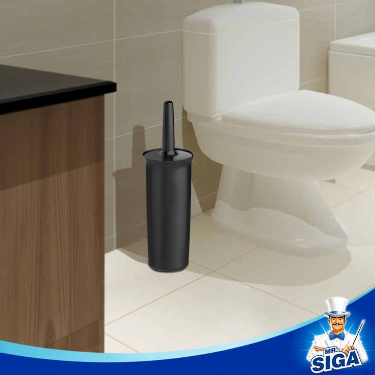 MR.SIGA Toilet Bowl Brush and Holder for Bathroom