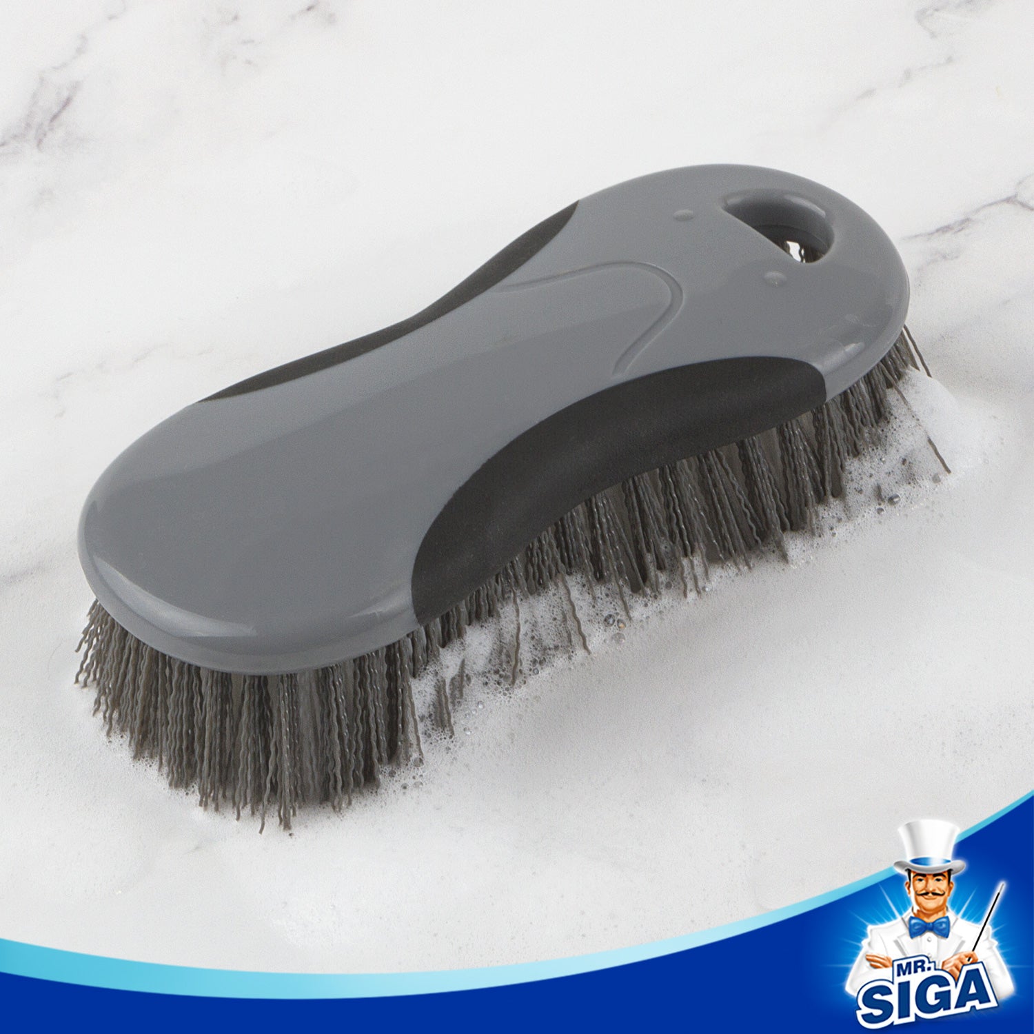 MR.SIGA Multi-Purpose Heavy Duty Scrub Brush - Pack of 2