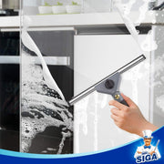 MR.SIGA Window Cleaning Kit with Storage Caddy, Professional Window Washing Equipment, Multi-Purpose Household Cleaning Supplies Kit