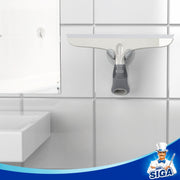 MR.SIGA Multi-Purpose Silicon Squeegee for Window, Glass, Shower Door, Car Windshield, Includes Suction Hook