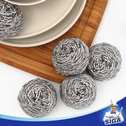 MR.SIGA Stainless Steel Scourer,Pack of 12
