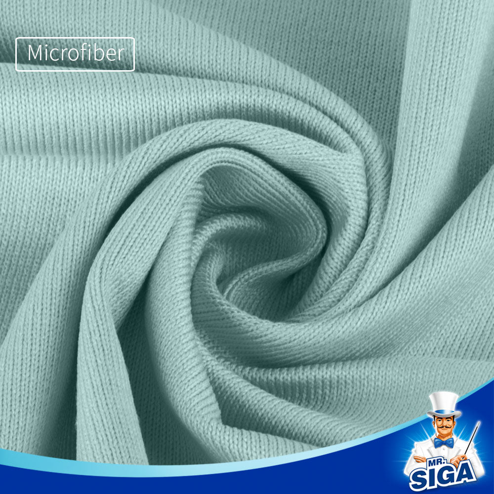 MR.SIGA Ultrafeine Mikrofasertücher für Glas, 12er-Pack, 35 x 40 cm 13,7" x 15,7" 