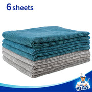 MR.SIGA Microfiber Cleaning Cloth, Pack of 6