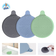 MR.SIGA Silicone Bathtub Stopper, Drain Stopper for Shower, Sink, 5.1" Diameter, 3 Pack